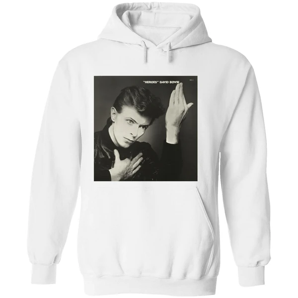 David Bowie Heroes Hoodie - Image 8