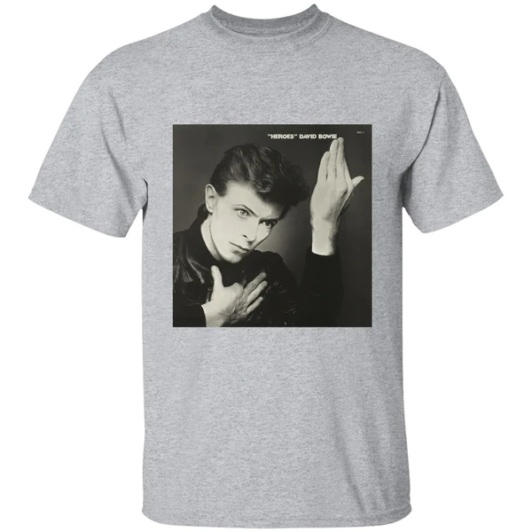 David Bowie Heroes Shirt - Image 9