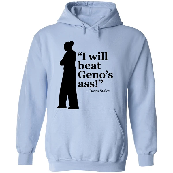 Dawn Staley I Will Beat Genos Ass 2026 Hoodie - Image 4