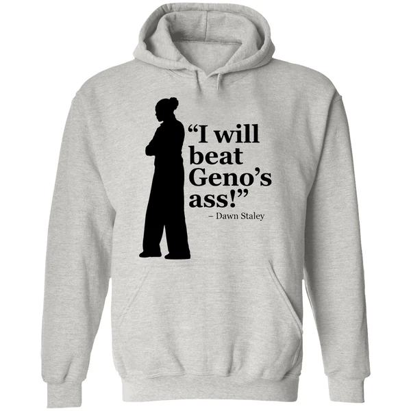 Dawn Staley I Will Beat Genos Ass 2026 Hoodie - Image 9