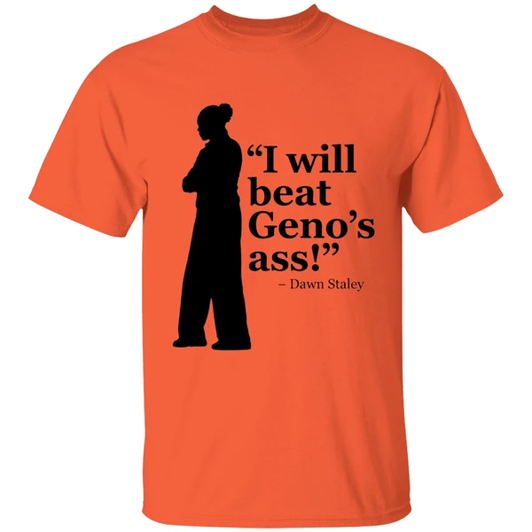 Dawn Staley I Will Beat Genos Ass 2026 Shirt - Image 3