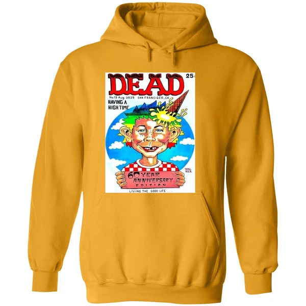 Dead And Company Dead Magazine 60th Anniversary Edition San Francisco California No 13 Aug 2025 Hoodie