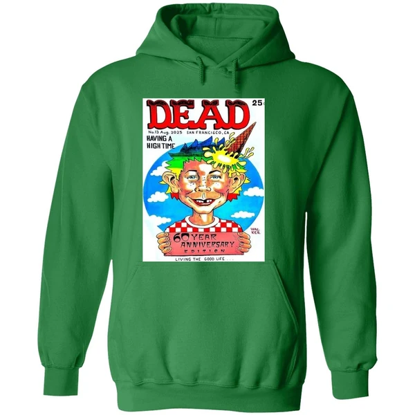 Dead And Company Dead Magazine 60th Anniversary Edition San Francisco California No 13 Aug 2025 Hoodie - Image 2
