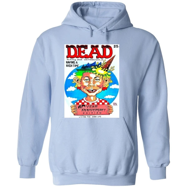 Dead And Company Dead Magazine 60th Anniversary Edition San Francisco California No 13 Aug 2025 Hoodie - Image 4