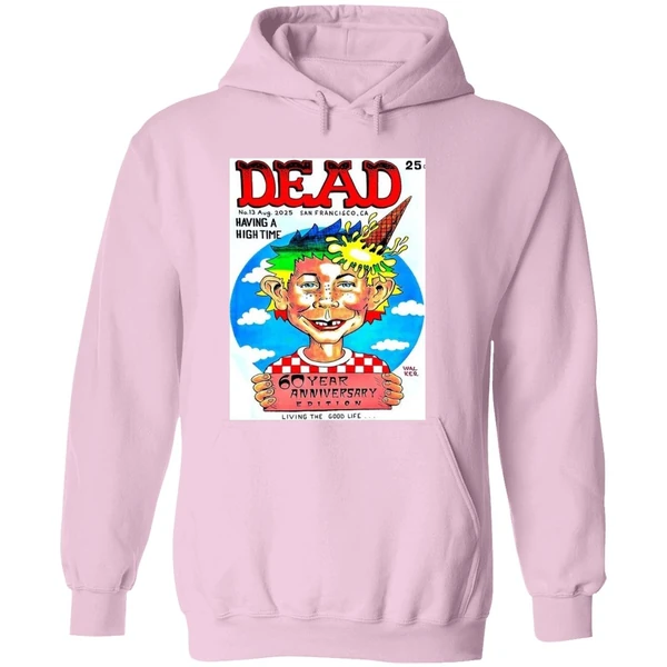 Dead And Company Dead Magazine 60th Anniversary Edition San Francisco California No 13 Aug 2025 Hoodie - Image 5