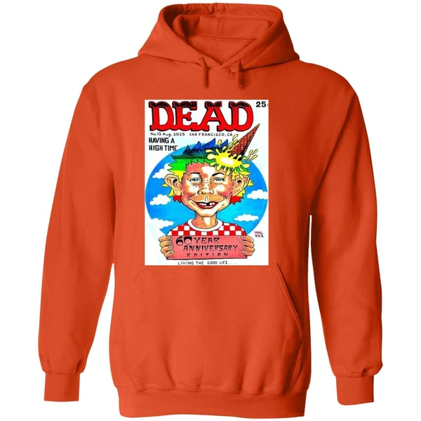 Dead And Company Dead Magazine 60th Anniversary Edition San Francisco California No 13 Aug 2025 Hoodie - Image 6