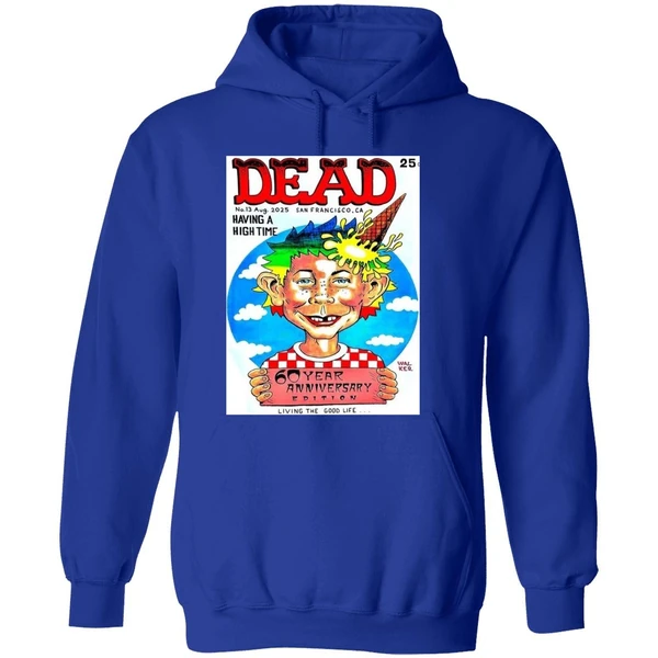 Dead And Company Dead Magazine 60th Anniversary Edition San Francisco California No 13 Aug 2025 Hoodie - Image 7