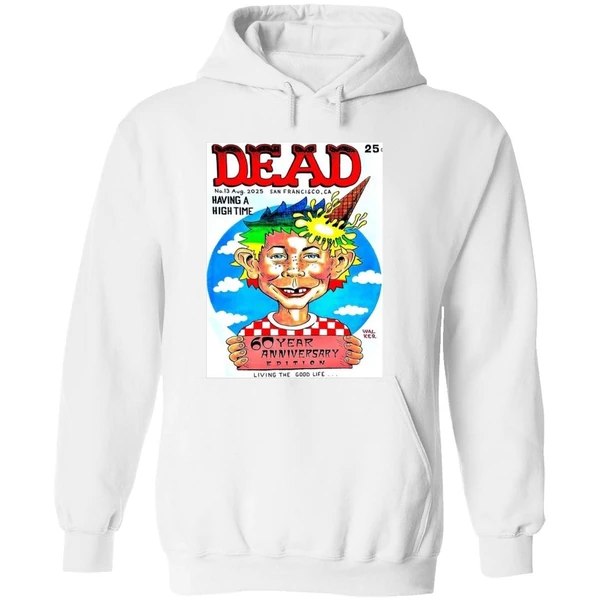 Dead And Company Dead Magazine 60th Anniversary Edition San Francisco California No 13 Aug 2025 Hoodie - Image 8