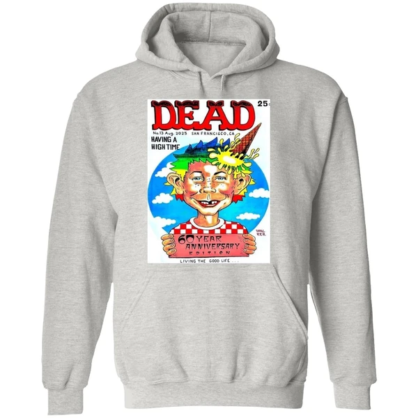 Dead And Company Dead Magazine 60th Anniversary Edition San Francisco California No 13 Aug 2025 Hoodie - Image 9