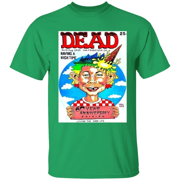 Dead And Company Dead Magazine 60th Anniversary Edition San Francisco California No 13 Aug 2025 Shirt - Image 2