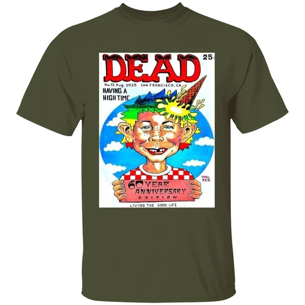 Dead And Company Dead Magazine 60th Anniversary Edition San Francisco California No 13 Aug 2025 Shirt - Image 4