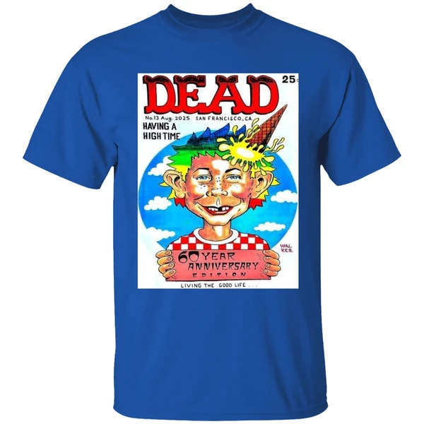 Dead And Company Dead Magazine 60th Anniversary Edition San Francisco California No 13 Aug 2025 Shirt - Image 8