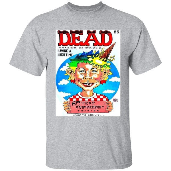 Dead And Company Dead Magazine 60th Anniversary Edition San Francisco California No 13 Aug 2025 Shirt - Image 9