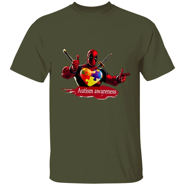 Deadpool Autism Awareness Shirt - Image 3