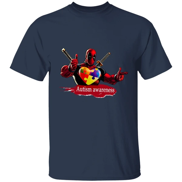 Deadpool Autism Awareness Shirt - Image 4