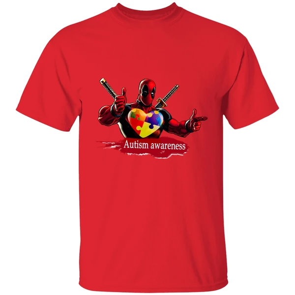 Deadpool Autism Awareness Shirt - Image 6