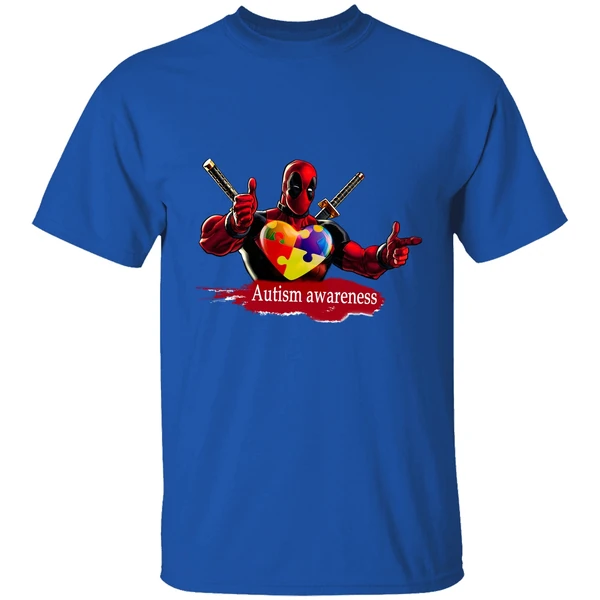 Deadpool Autism Awareness Shirt - Image 7