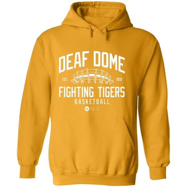 Deaf Dome Fighting Tigers Basketball Hoodie
