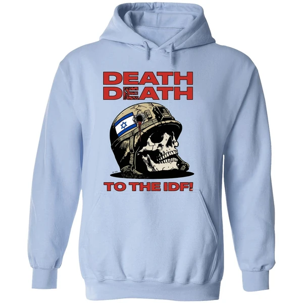 Death Death To The Idf Krime Hoodie - Image 4