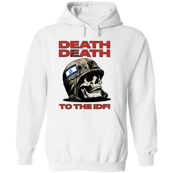 Death Death To The Idf Krime Hoodie - Image 8