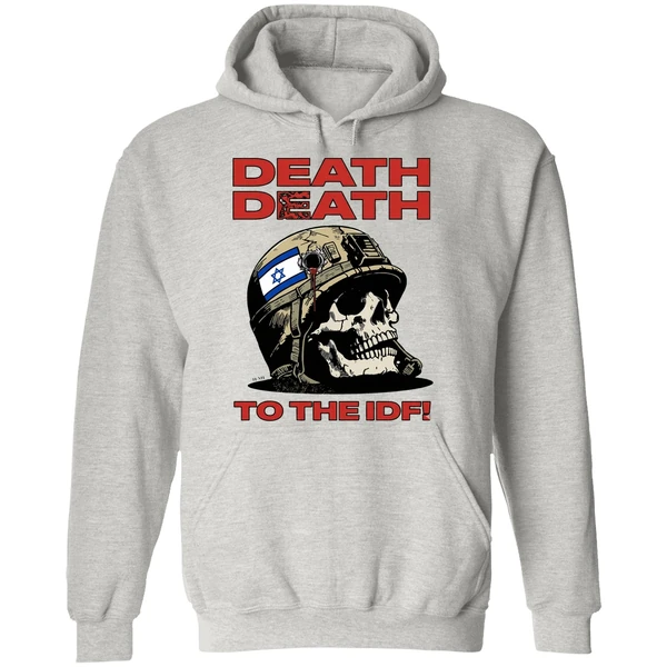 Death Death To The Idf Krime Hoodie - Image 9