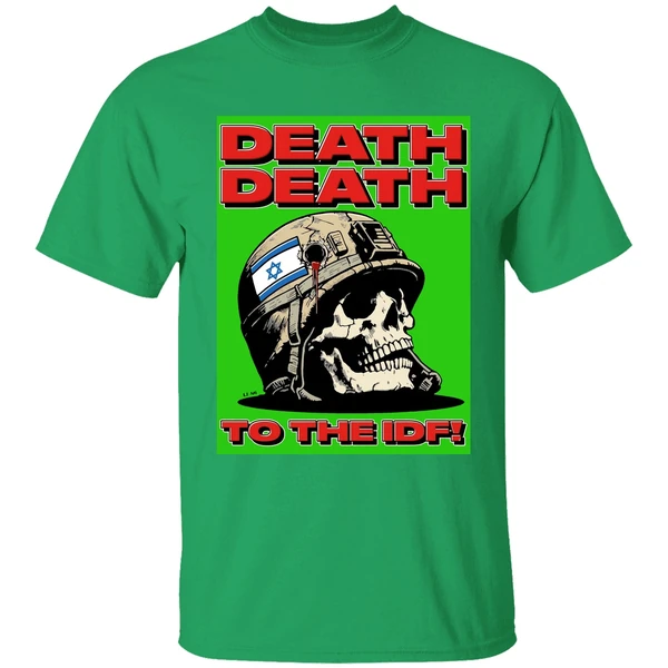 Death Death To The Idf Krime Israel Skull Shirt - Image 2