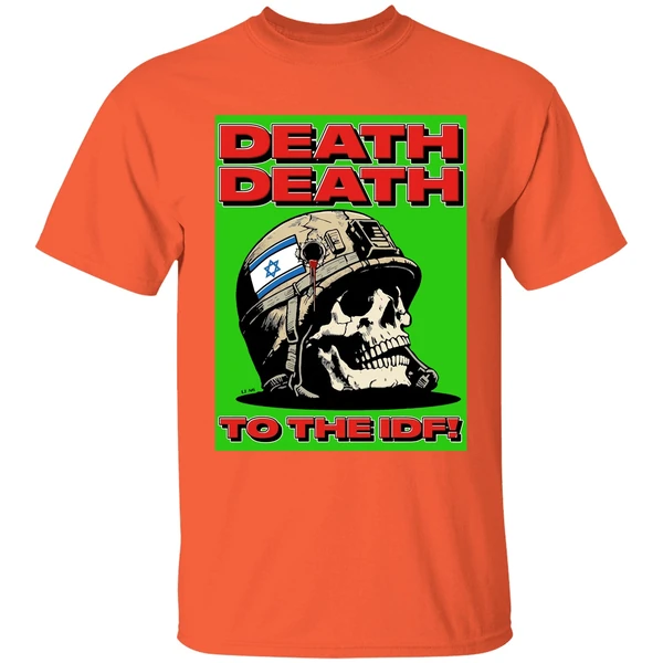 Death Death To The Idf Krime Israel Skull Shirt - Image 6