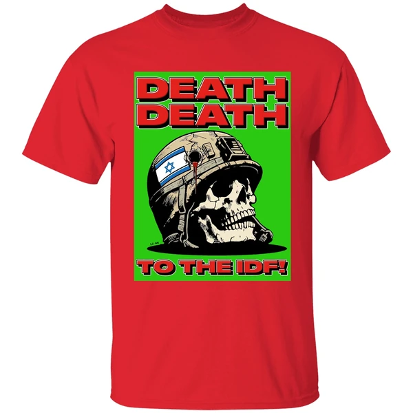Death Death To The Idf Krime Israel Skull Shirt - Image 7