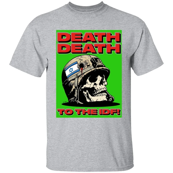 Death Death To The Idf Krime Israel Skull Shirt - Image 9