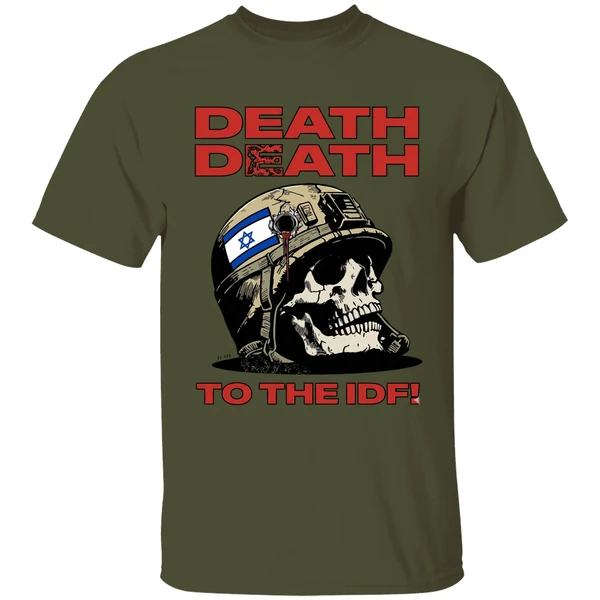 Death Death To The Idf Krime Shirt - Image 4