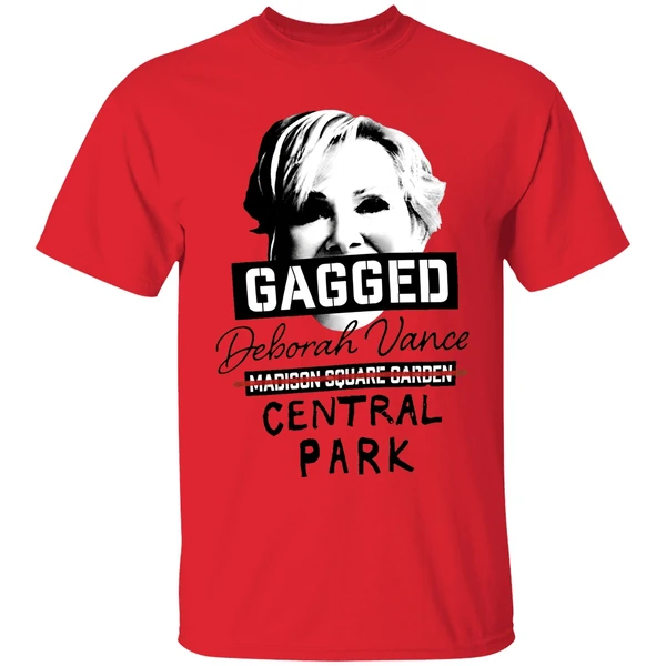 Deborah Vance Gagged Madison Square Garden Crossed Out Central Park Shirt - Image 4