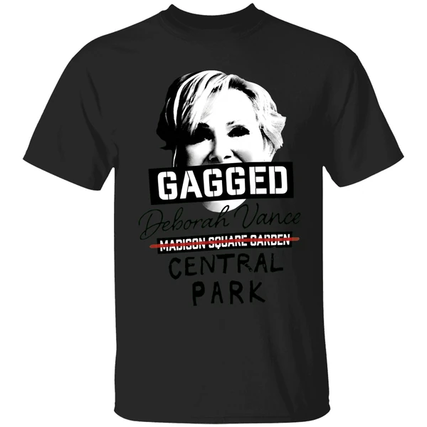 Deborah Vance Gagged Madison Square Garden Crossed Out Central Park Shirt - Image 7