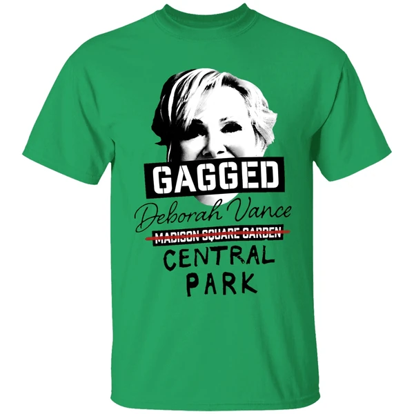 Deborah Vance Gagged Madison Square Garden Crossed Out Central Park Shirt - Image 8