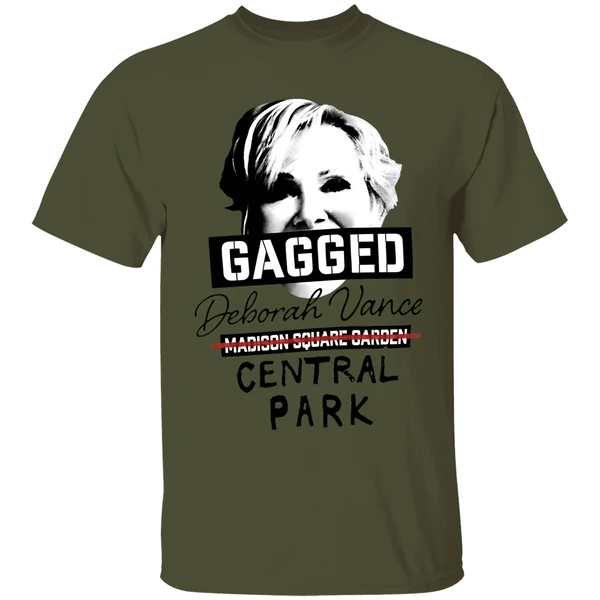 Deborah Vance Gagged Madison Square Garden Crossed Out Central Park Shirt - Image 9