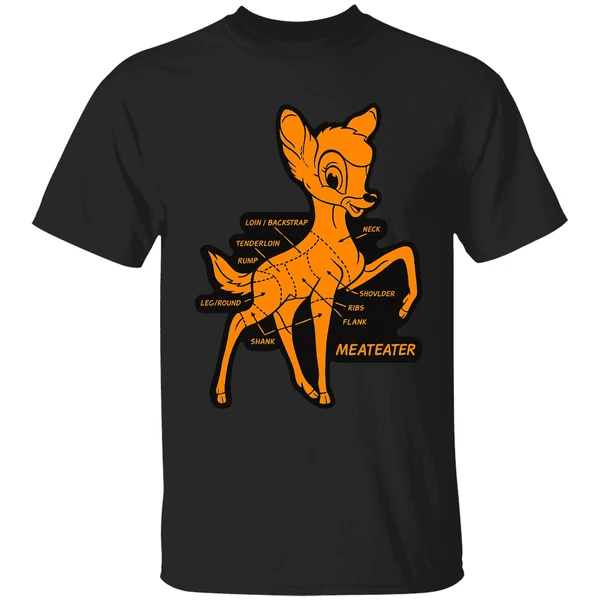 Deer Butchering Bambi Meateater Shirt