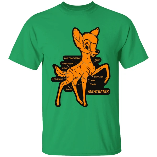 Deer Butchering Bambi Meateater Shirt - Image 2