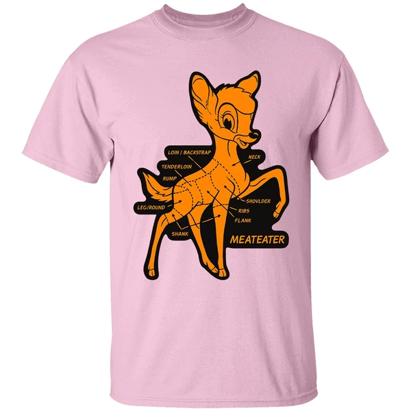 Deer Butchering Bambi Meateater Shirt - Image 3