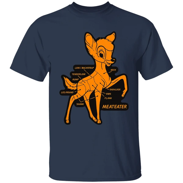 Deer Butchering Bambi Meateater Shirt - Image 5