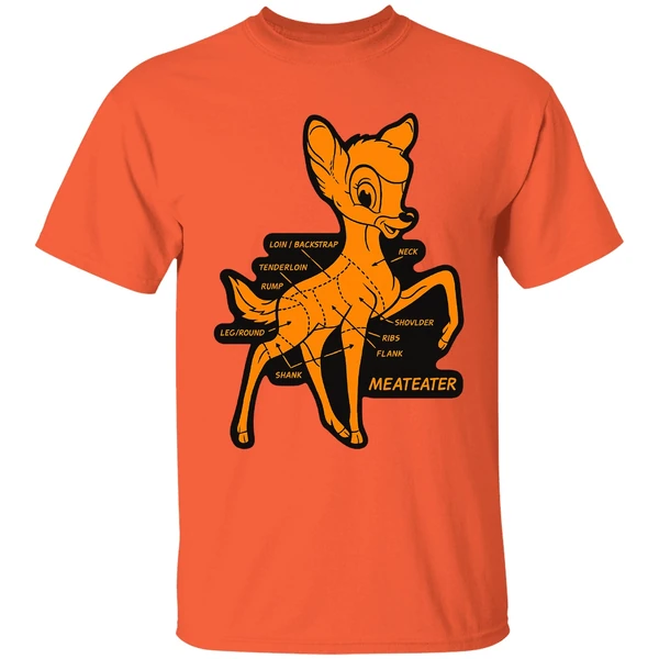 Deer Butchering Bambi Meateater Shirt - Image 6