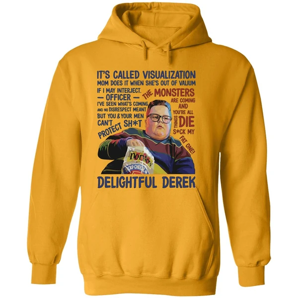 Delightful Derek Suck A Fat One Ufo Movie Hoodie