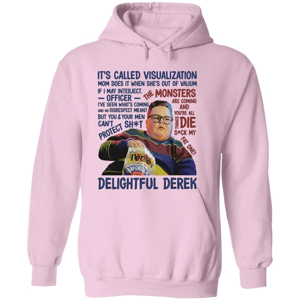 Delightful Derek Suck A Fat One Ufo Movie Hoodie - Image 5