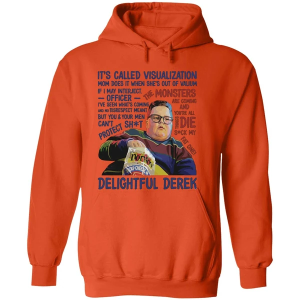 Delightful Derek Suck A Fat One Ufo Movie Hoodie - Image 6