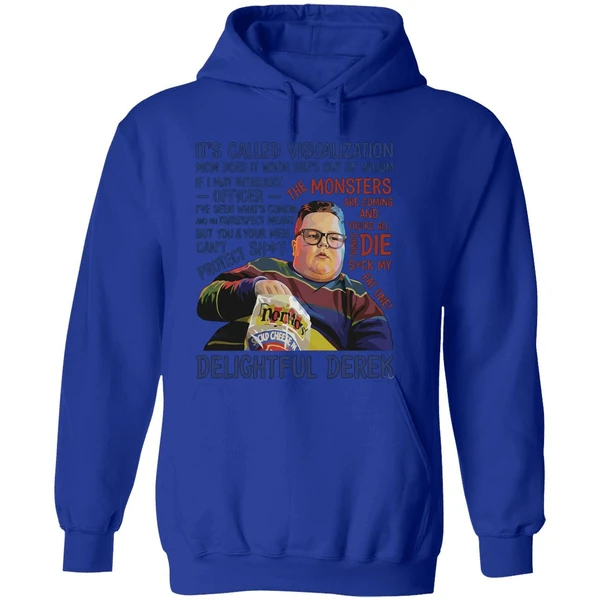 Delightful Derek Suck A Fat One Ufo Movie Hoodie - Image 7