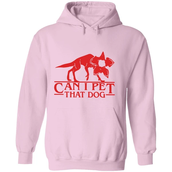 Demodog Can I Pet That Dog Stranger Dogs Hoodie - Image 5