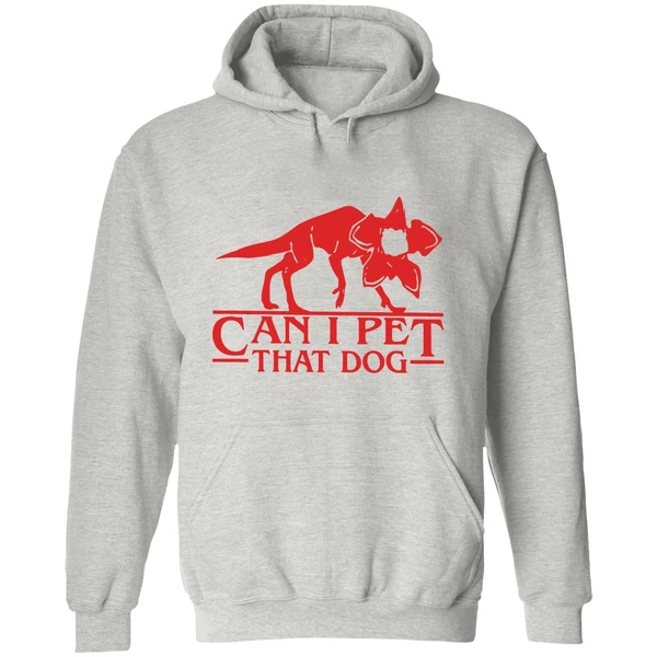 Demodog Can I Pet That Dog Stranger Dogs Hoodie - Image 9
