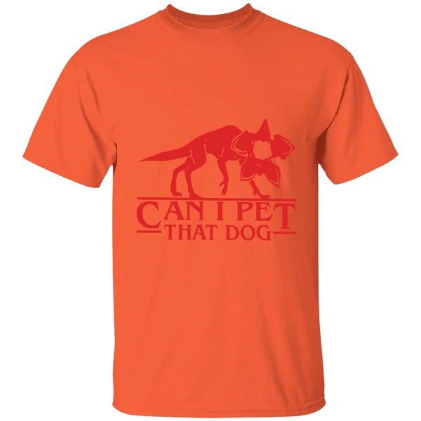 Demodog Can I Pet That Dog Stranger Dogs Shirt - Image 3
