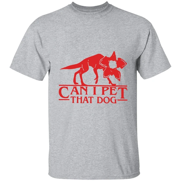 Demodog Can I Pet That Dog Stranger Dogs Shirt - Image 6