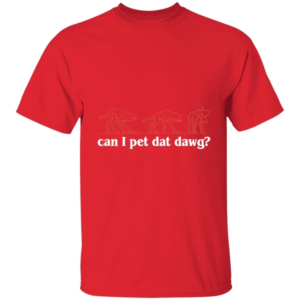 Demogorgon Stranger Things Can I Pet Dat Dawg Shirt - Image 7