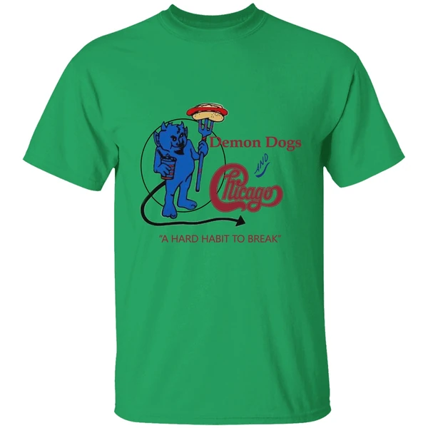 Demon Dogs And Chicago A Hard Habit To Break Evil Shirt