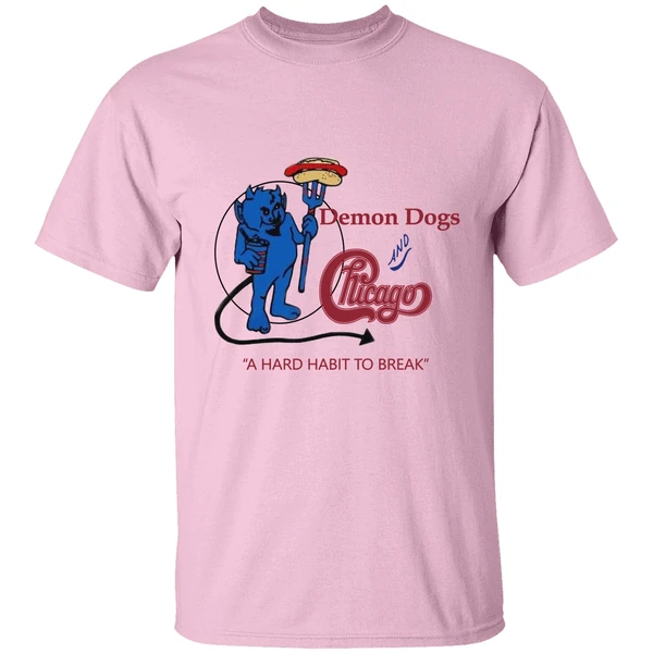 Demon Dogs And Chicago A Hard Habit To Break Evil Shirt Demon Dogs And Chicago A Hard Habit To Break Evil Shirt